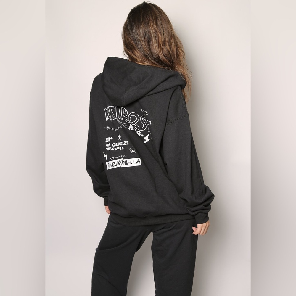 MELROSE IAMKOKO.LA ORIGINAL ZIP HOODIE size Large